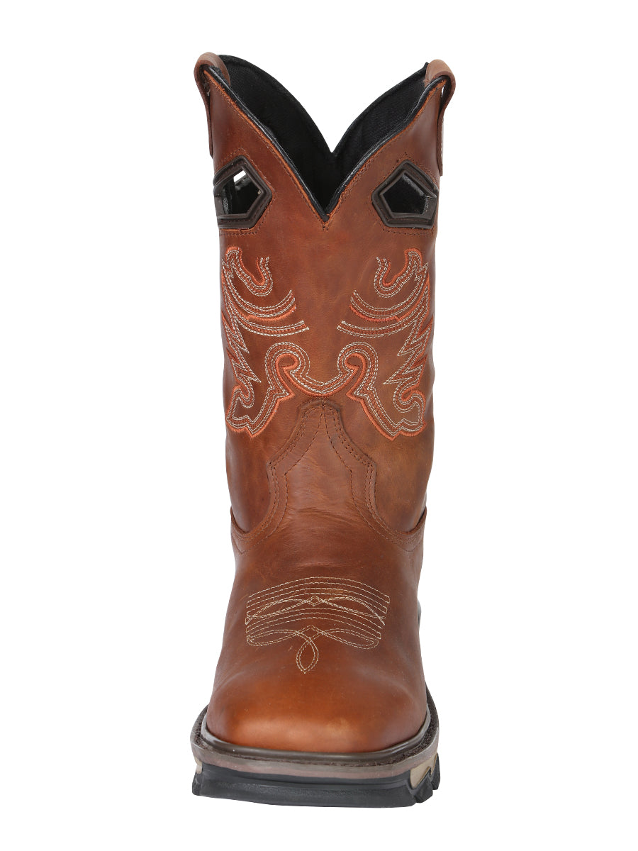 Men's El General WorkBoot Crazy Leather- Kansas 45812