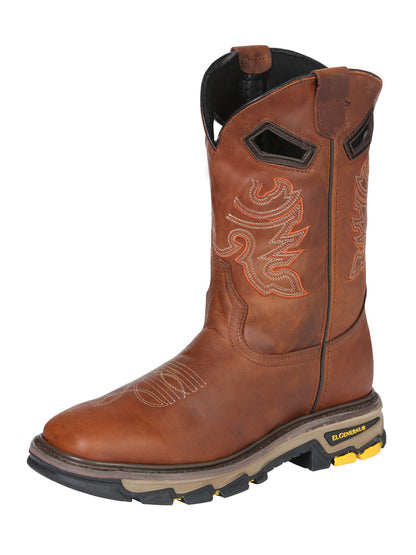 Men's El General WorkBoot Crazy Leather- Kansas 45812