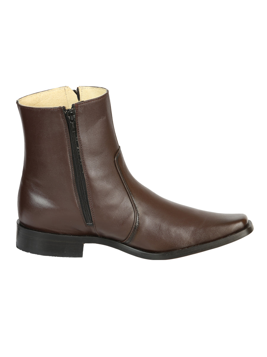 EL Besserro Men's Dress Boot - Goat Leather Brown 45828