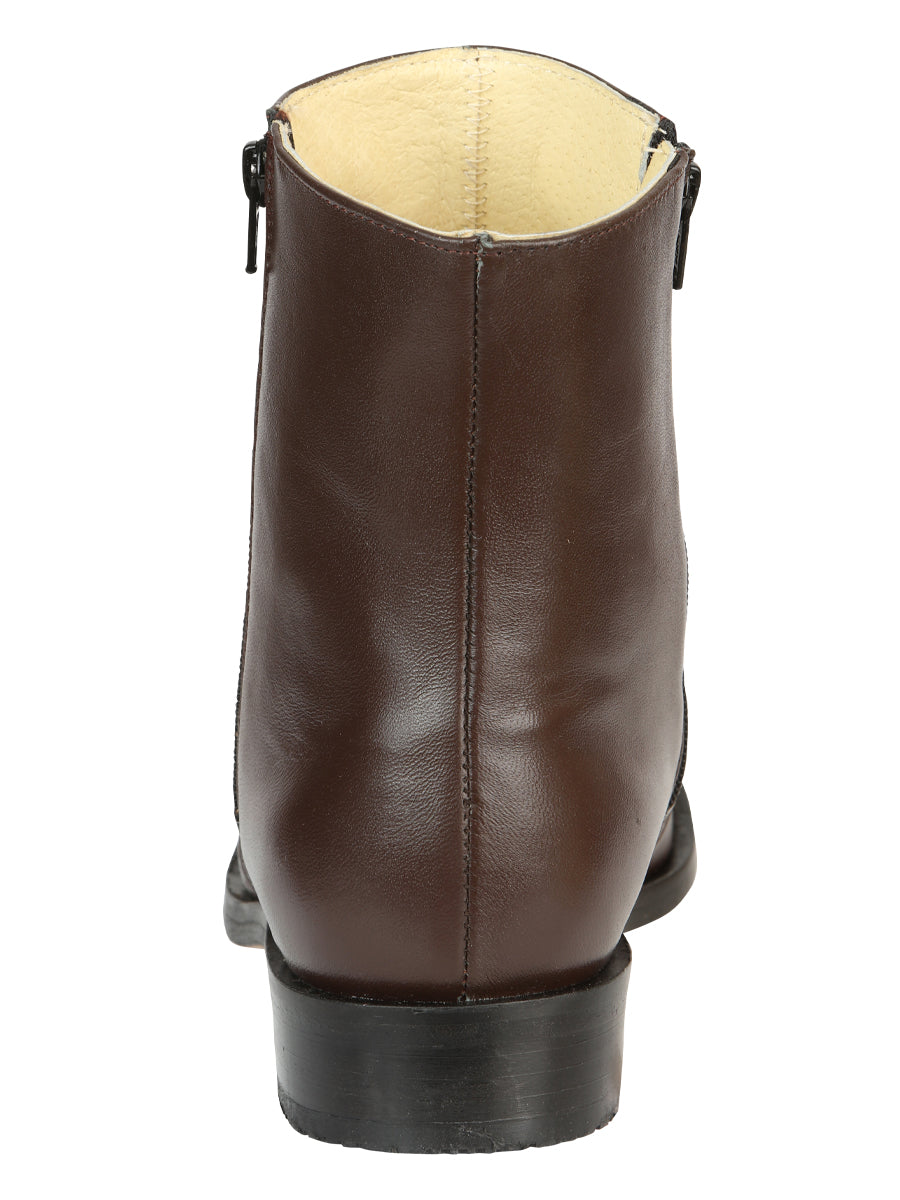 EL Besserro Men's Dress Boot - Goat Leather Brown 45828