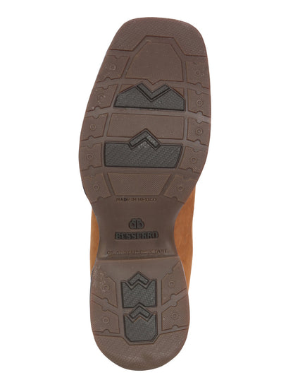 Men's Ankle Boot El Besserro Nobuck- Tan 45875