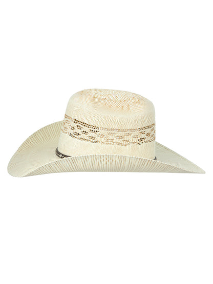 Men’s El General 20X Bangora Western Hat Ringers Crown -  Ivory/Brown 45880