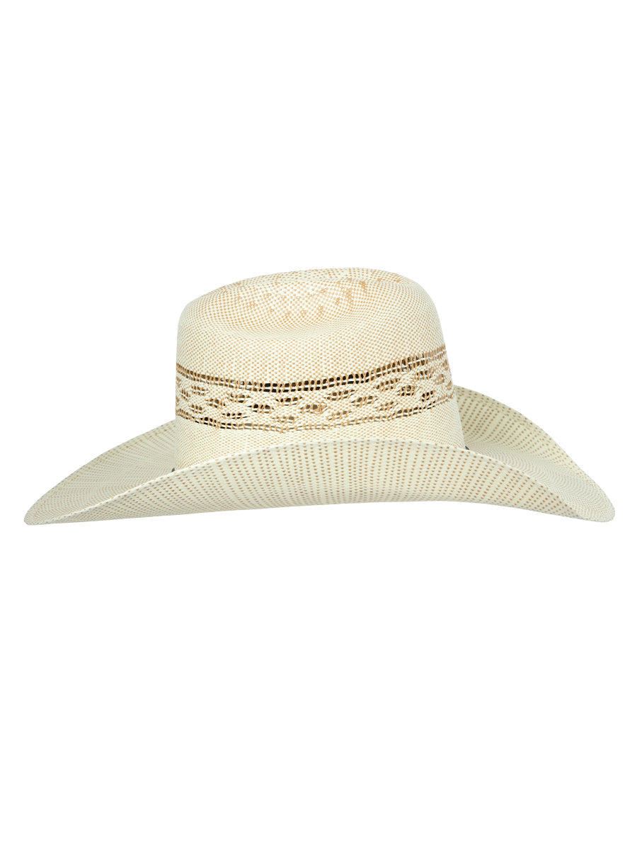 Men’s El General 20X Bangora Western Hat Ringers Crown -  Ivory/Brown 45880