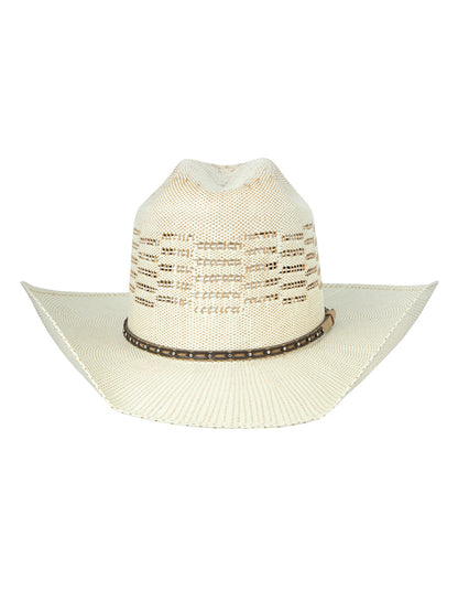 Men’s El General 20X Bangora Western Hat Ringers Crown -  Ivory/Tan 45881
