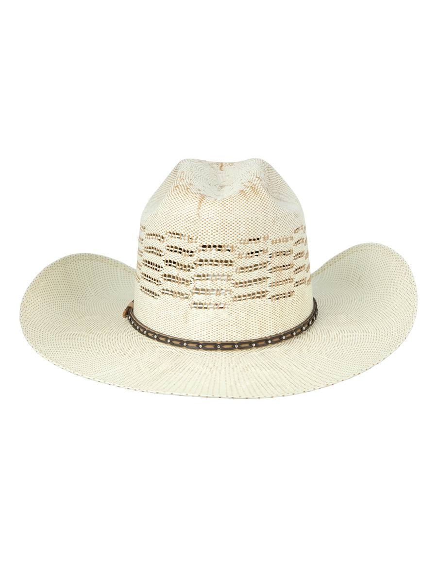 Men’s El General 20X Bangora Western Hat Ringers Crown -  Ivory/Tan 45881