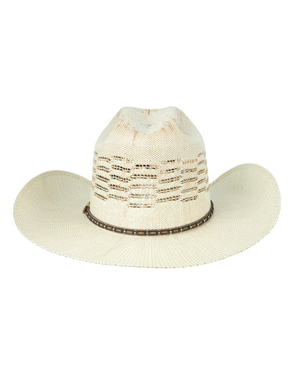 Men’s El General 20X Bangora Western Hat Ringers Crown -  Ivory/Tan 45881