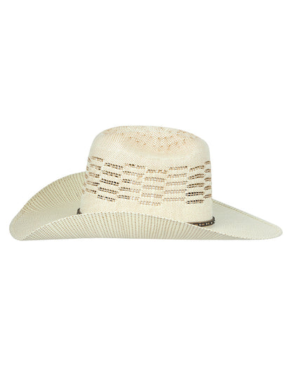 Men’s El General 20X Bangora Western Hat Ringers Crown -  Ivory/Tan 45881