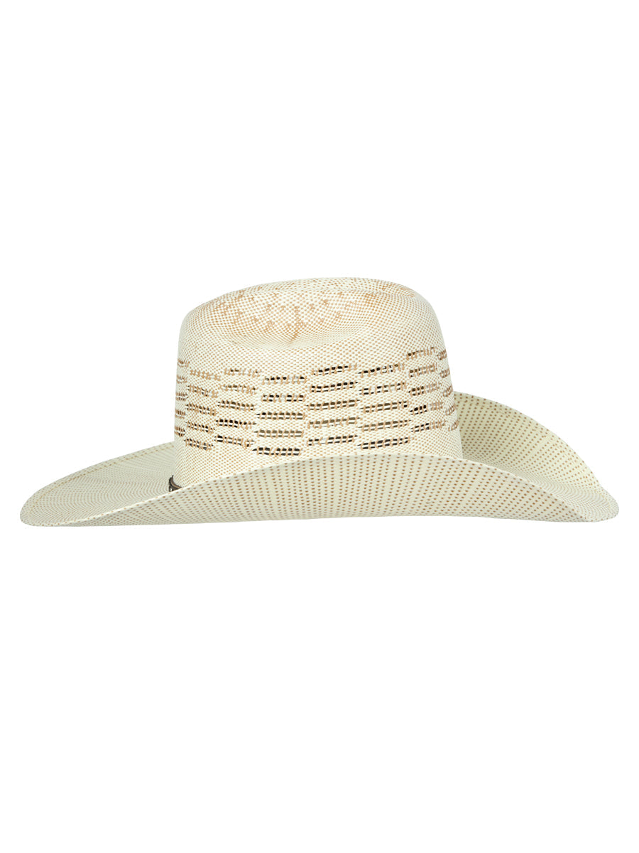 Men’s El General 20X Bangora Western Hat Ringers Crown -  Ivory/Tan 45881