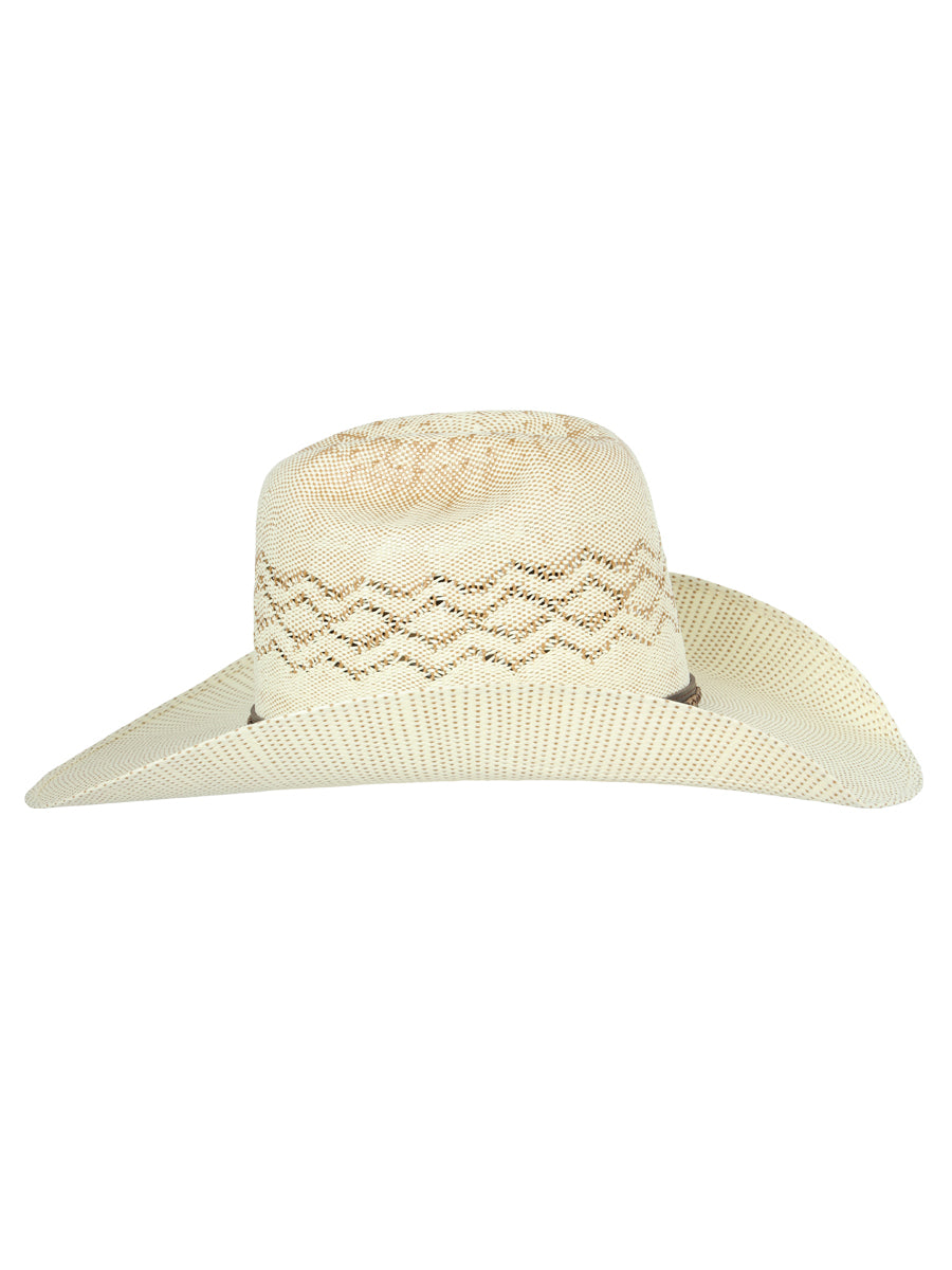 Men’s El General 20X Bangora Western Hat Ringers Crown -  Ivory/Tan 45883