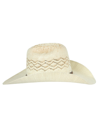 Men’s El General 20X Bangora Western Hat Ringers Crown -  Ivory/Tan 45883