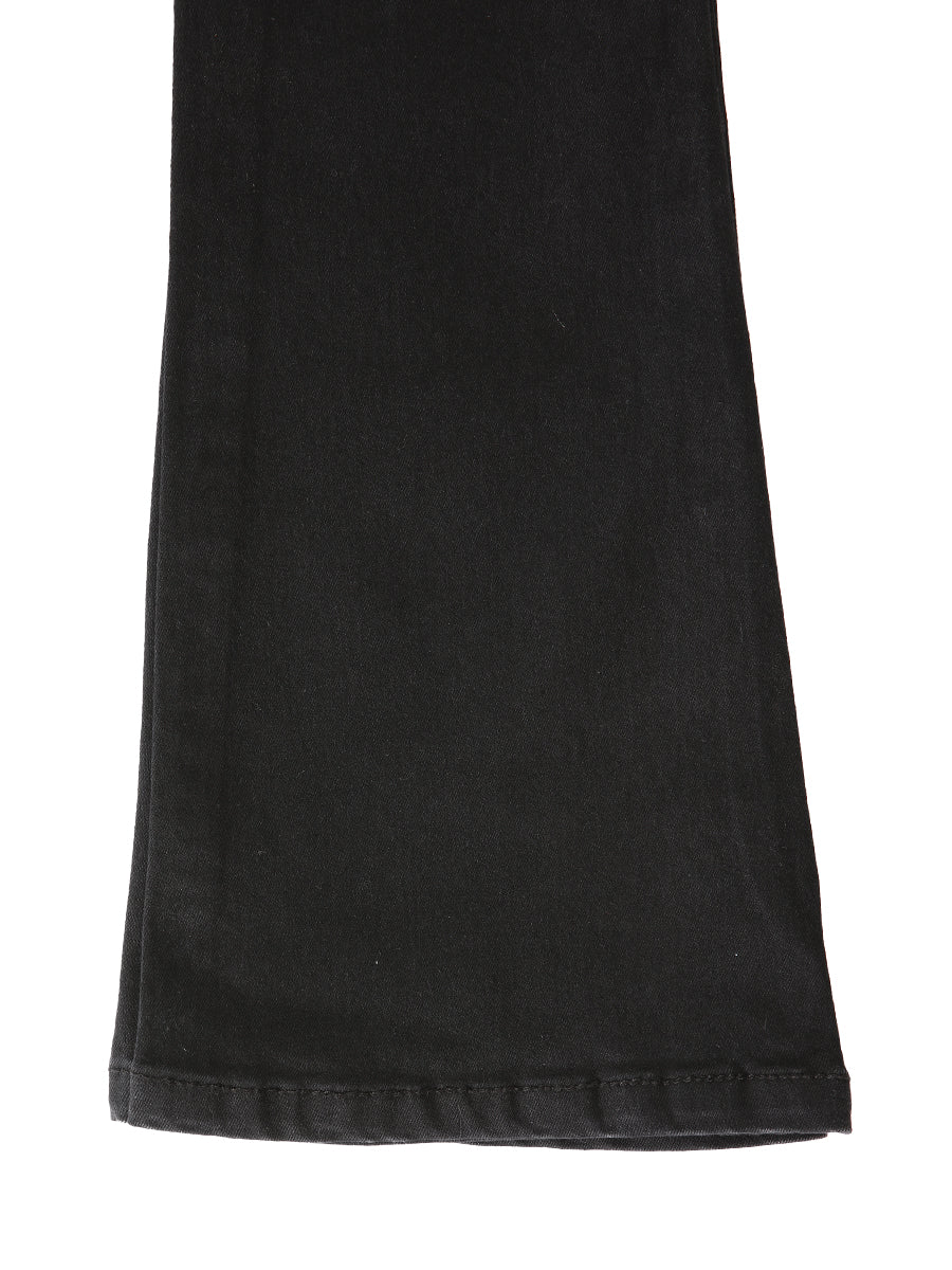 Girls Centenario Premium Bootcut Jeans -  Black Denim 45907