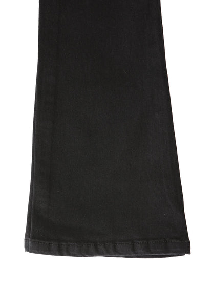 Girls Centenario Premium Bootcut Jeans -  Black Denim 45907