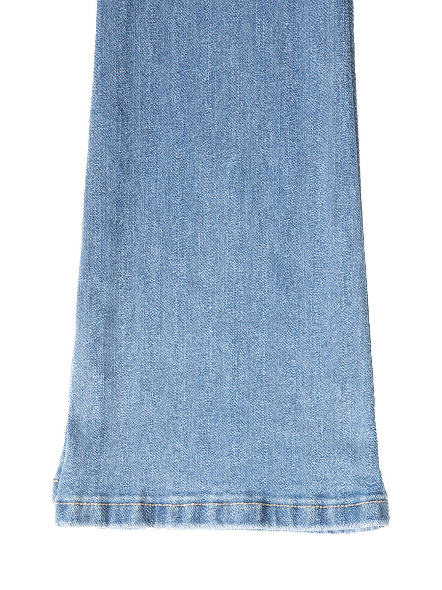 Girls Centenario Premium Bootcut Jeans - Blue Denim 45908