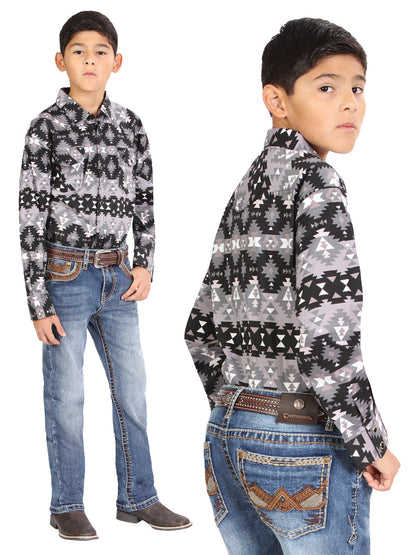 Boys Centenario Premium Bootcut Jeans - Blue Denim 45912