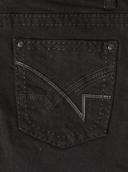 Boys Centenario Premium Bootcut Jeans - Black Denim 45913