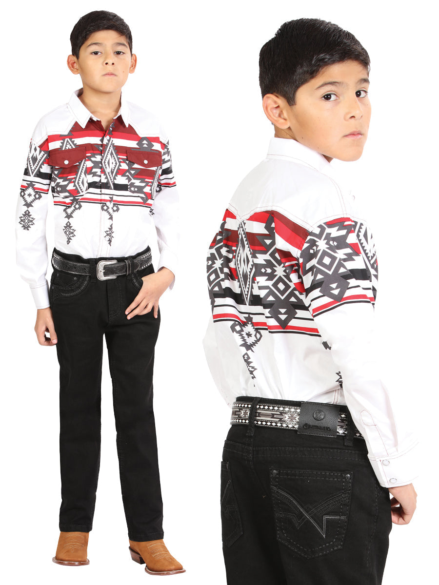 Boys Centenario Premium Bootcut Jeans - Black Denim 45913
