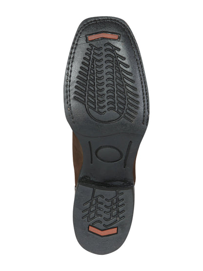 El General Rodeo Boot - Nobuck Camel 51113