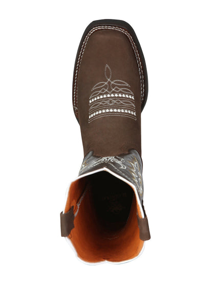 El General Rodeo Boot - Nobuck Camel 51113