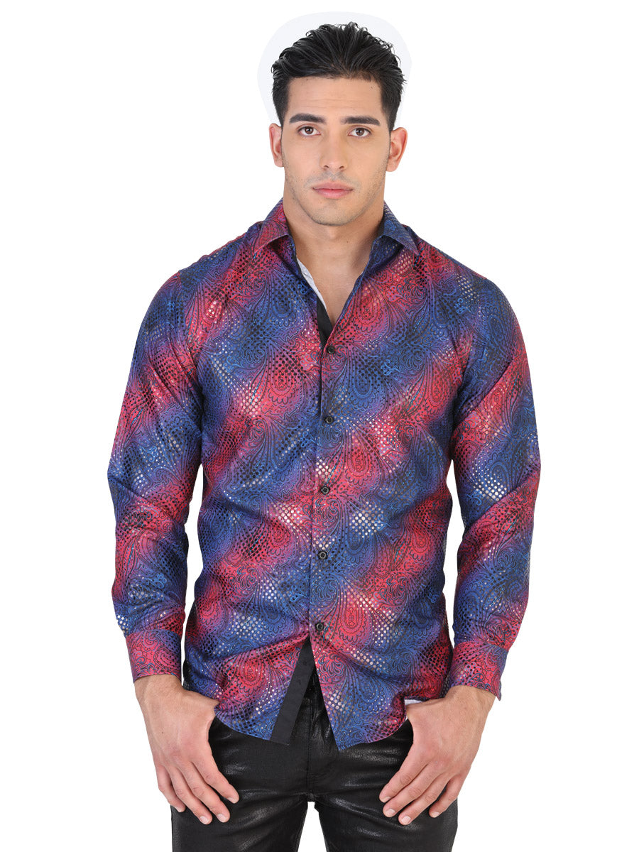 Men's Long Sleeve Casual Shirt "El Señor de los Cielos" 124583