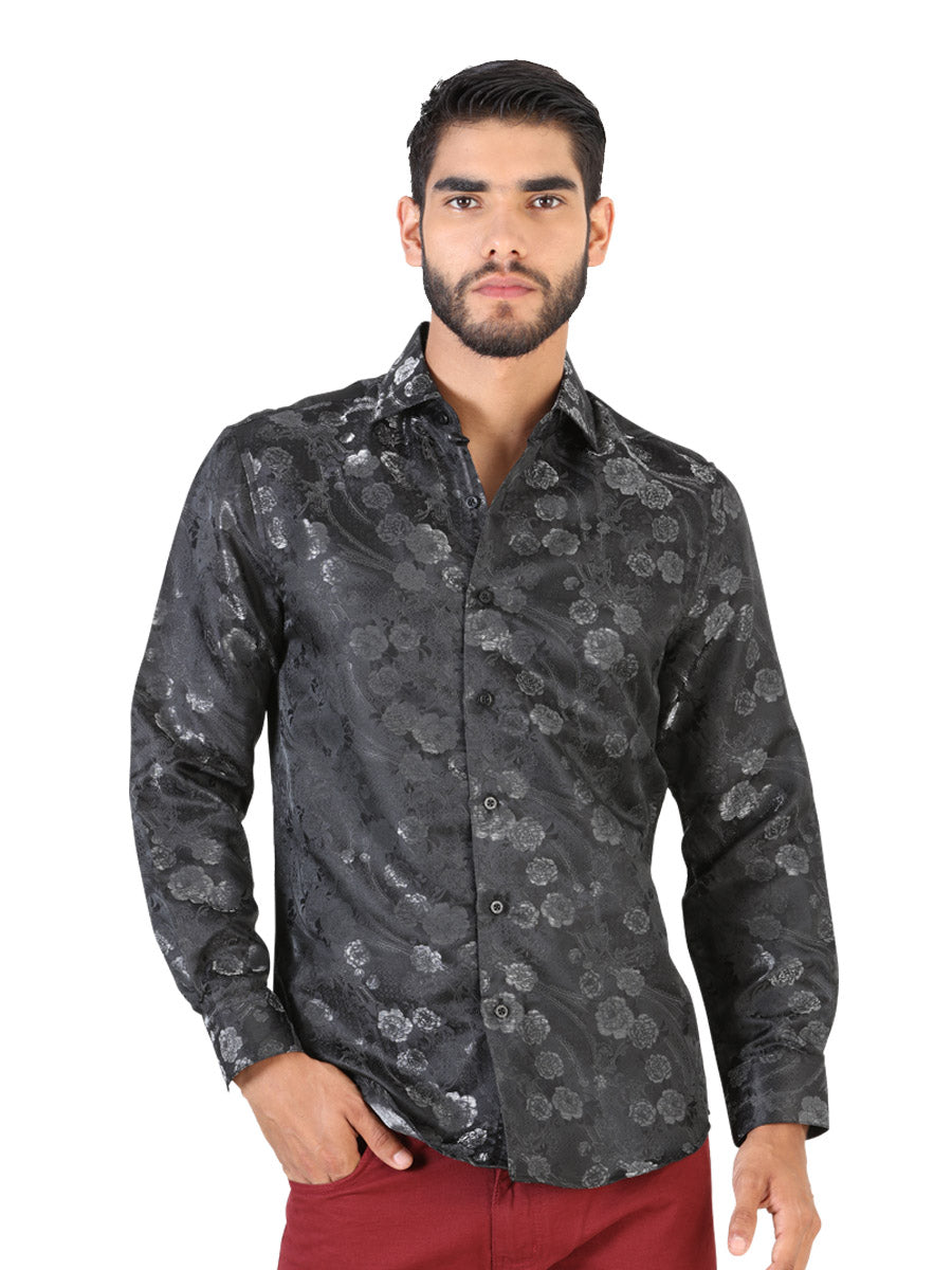Men's Long Sleeve Casual Shirt "El Señor de los Cielos" 124591