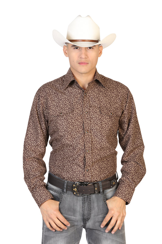 Men's Long Sleeve Denim Shirt El Señor de los Cielos 125309