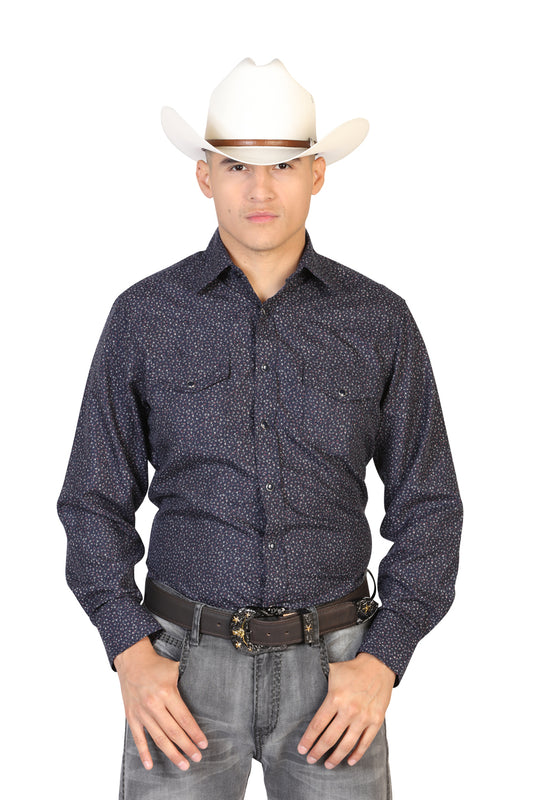 Men's Long Sleeve Denim Shirt El Señor de los Cielos 125316