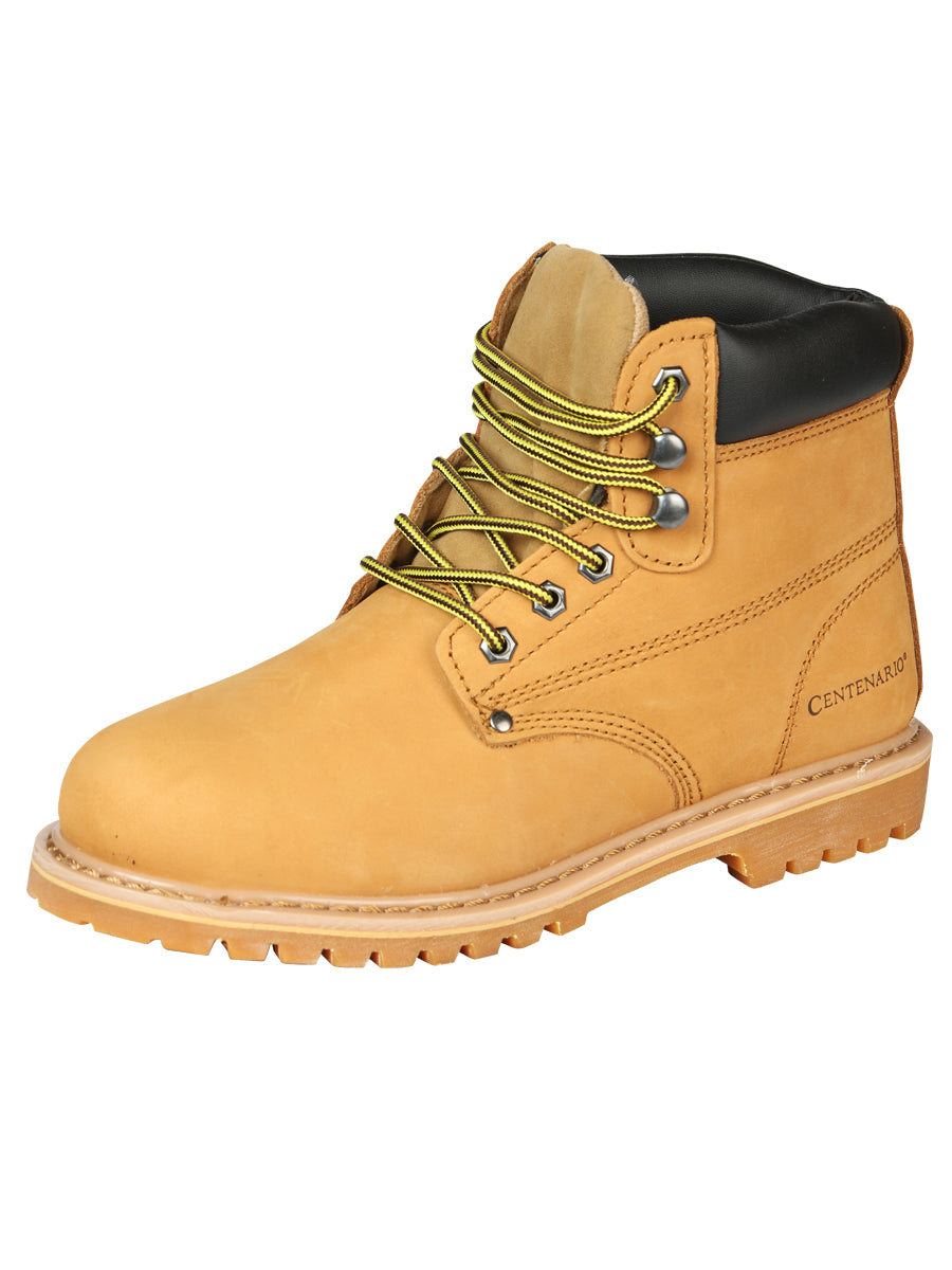Centenario Work Boots with Laces - Camel Nubuck 128700