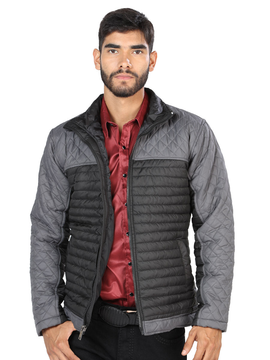 "American West" Jacket No. 21 100% Polyester Black/Grey 170006