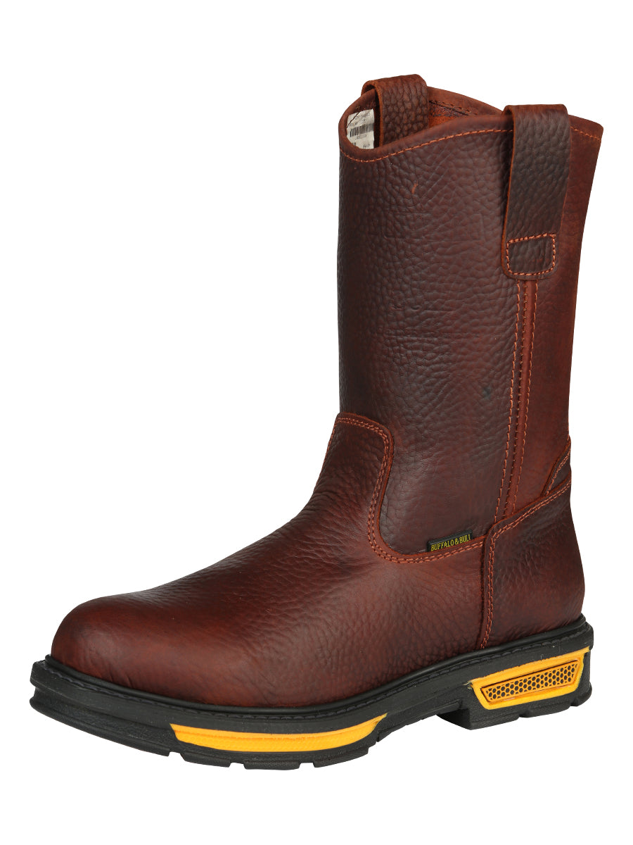 Buffalo & Bull Work Boot  Bull Leather Brandy 170882