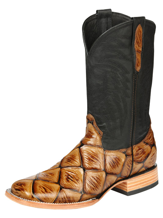 Imitation Rodeo Boots - Honey Pirarucu 171356