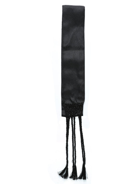 Mexican Charro Sash-Belt 50% Cotton, 50% Polyester Black  601364