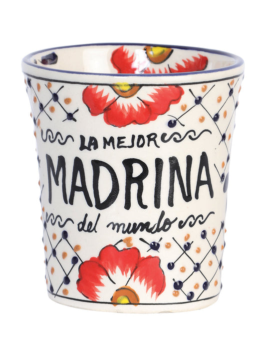 Artisanal Decorative Coffee Mug God-Mother Talavera Multicolor  601883