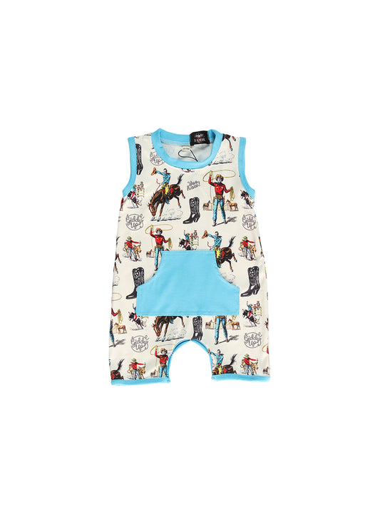El General Kids Short One Piece- Blue 702017