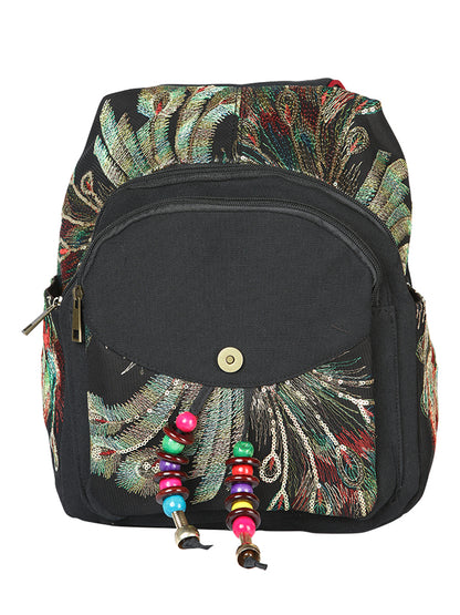 El General AC-163 Backpack - Black Fabric 702180