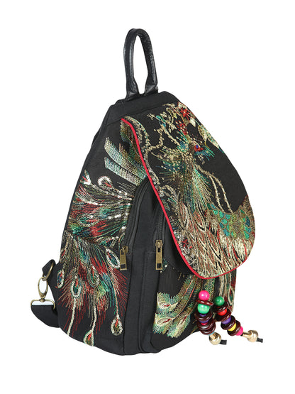 El General AC-163 Backpack - Black Fabric 702180