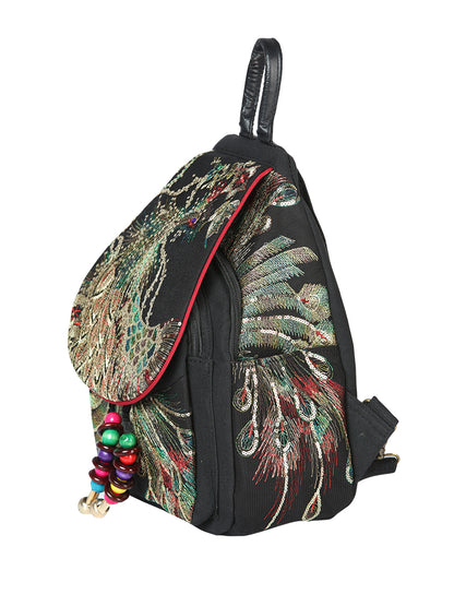 El General AC-163 Backpack - Black Fabric 702180