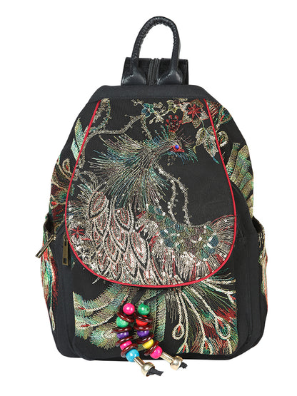 El General AC-163 Backpack - Black Fabric 702180